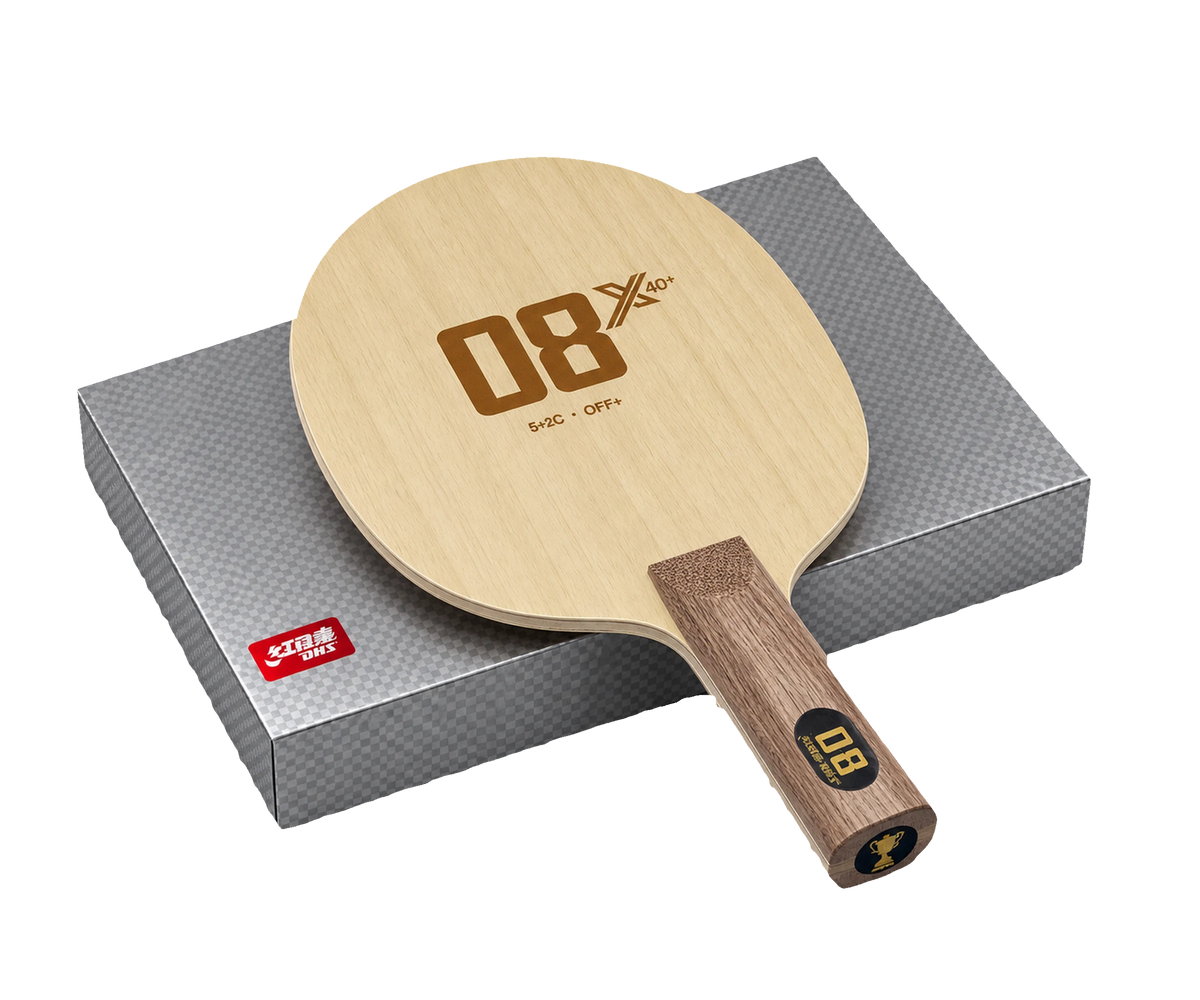 DHS 08X Tischtennisholz mit Carbon (ST) - DXCR005-1