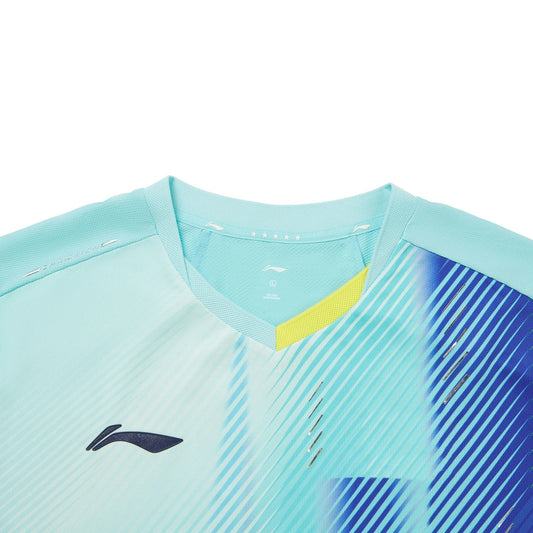 Tabletennis China National-Team Competitionshirt 2026 turquoise - AAYW137-2