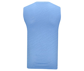 Herren Sport-Tank "International Players" Fighter - blau - AVSV021-4