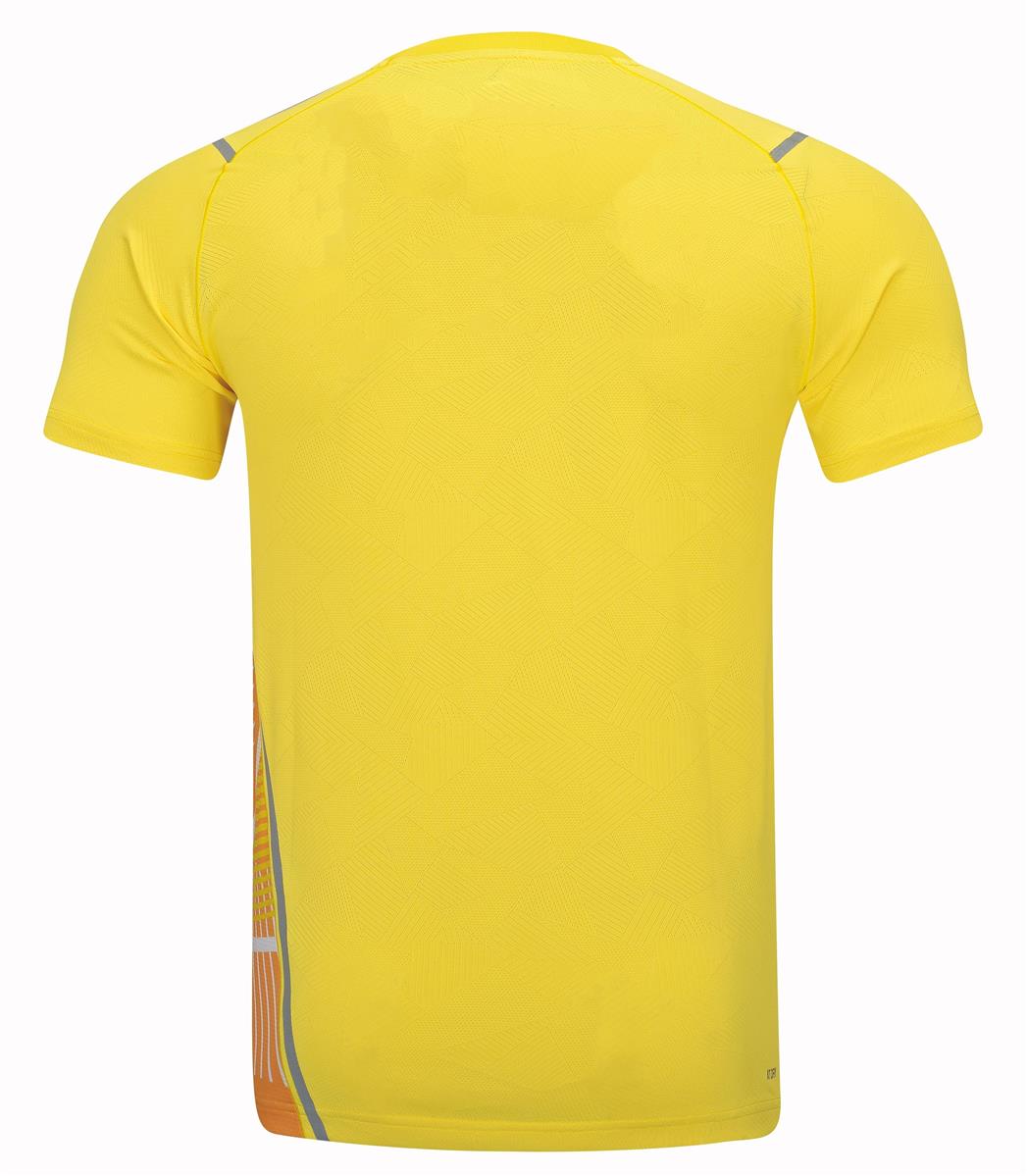 Men Competition Shirt "International Team Forms" Yellow - AAYT017-5