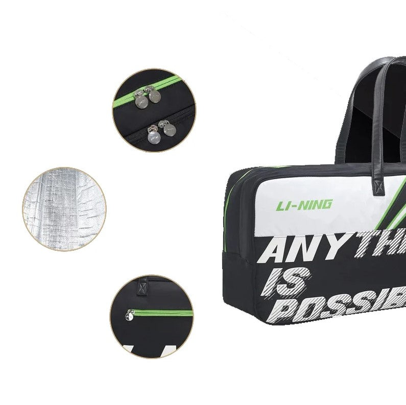 Badminton Square Bag "International Player" schwarz - ABJS057-1