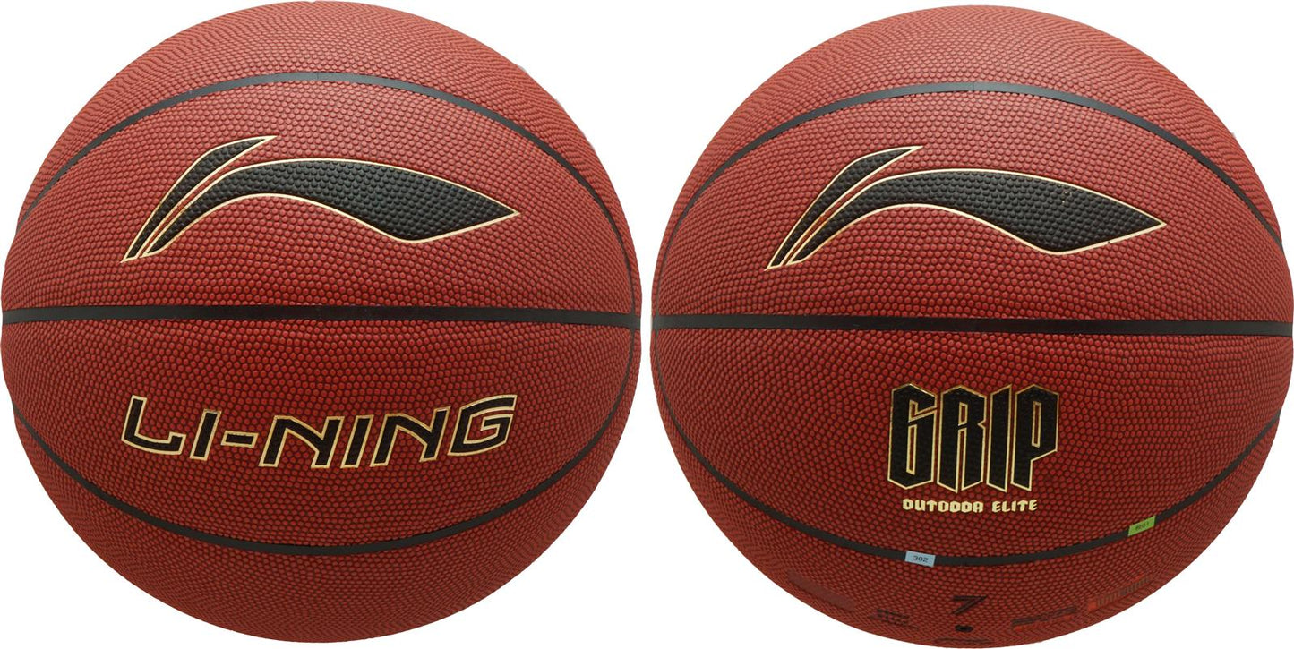 Profi-Basketball LN "Grip" - red/black/golden - ABQT009-1