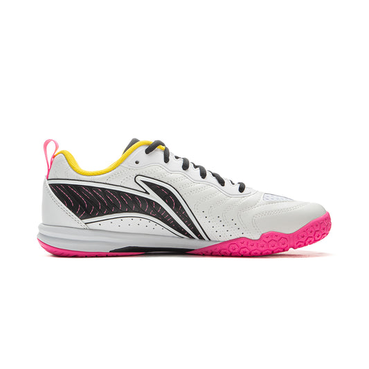 Tabletennis Shoe Hawk Eye 3.0 - white/yellow/pink - APPV003-2