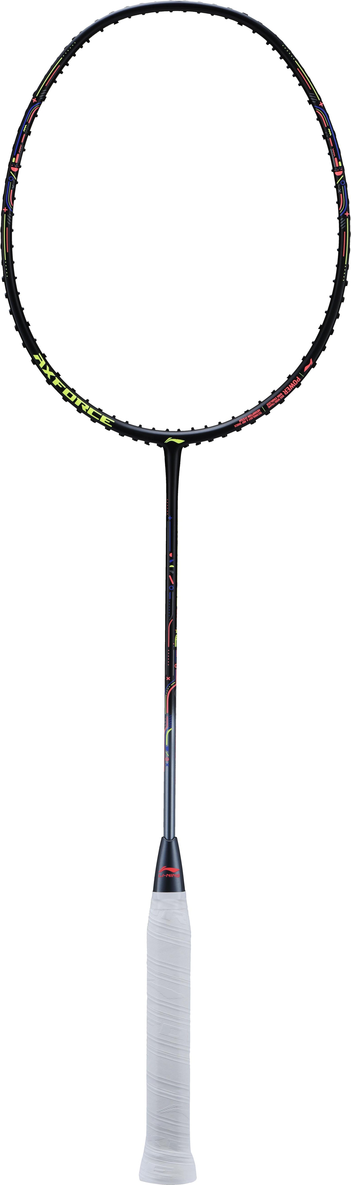 Badmintonschläger AXFORCE 80 JR (5U) unbespannt schwarz - AYPS083-1/AYPT297-5