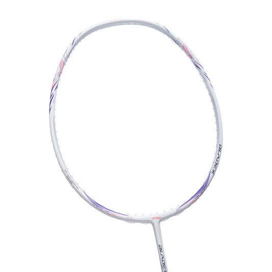 Badmintonschläger BladeX 600 (5U) White - Lilac unbespannt - AYPV015-5