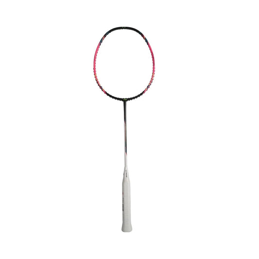 Badmintonschläger HalberTec Motor (5U) schwarz/neon-pink - unbespannt - AYPU075-5