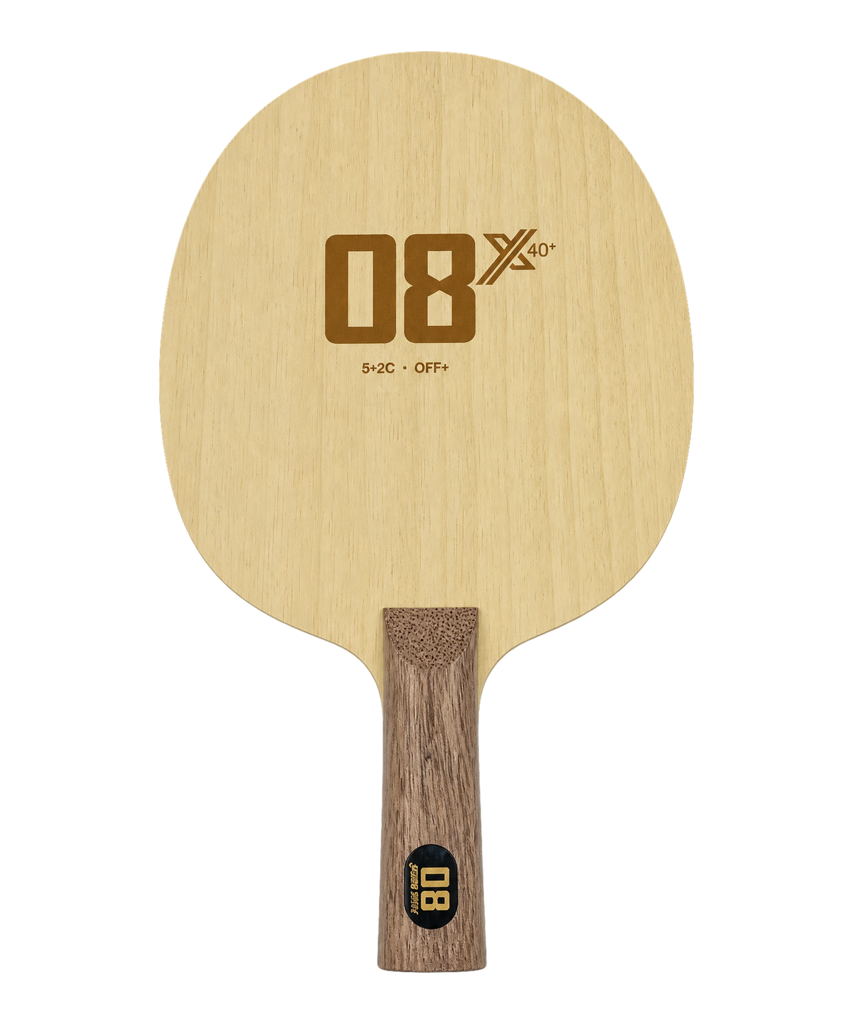 DHS 08X Tischtennisholz mit Carbon (ST) - DXCR005-1