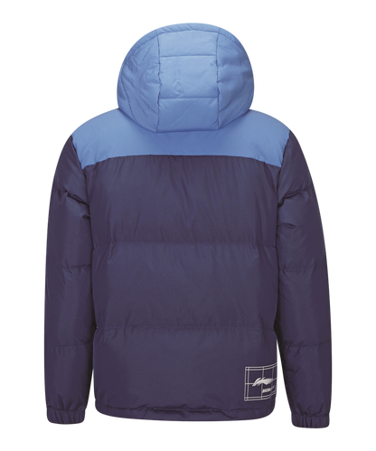 Herren Outdoor Daunenjacke dunkelblau mit Kapuze- AYMS213-2
