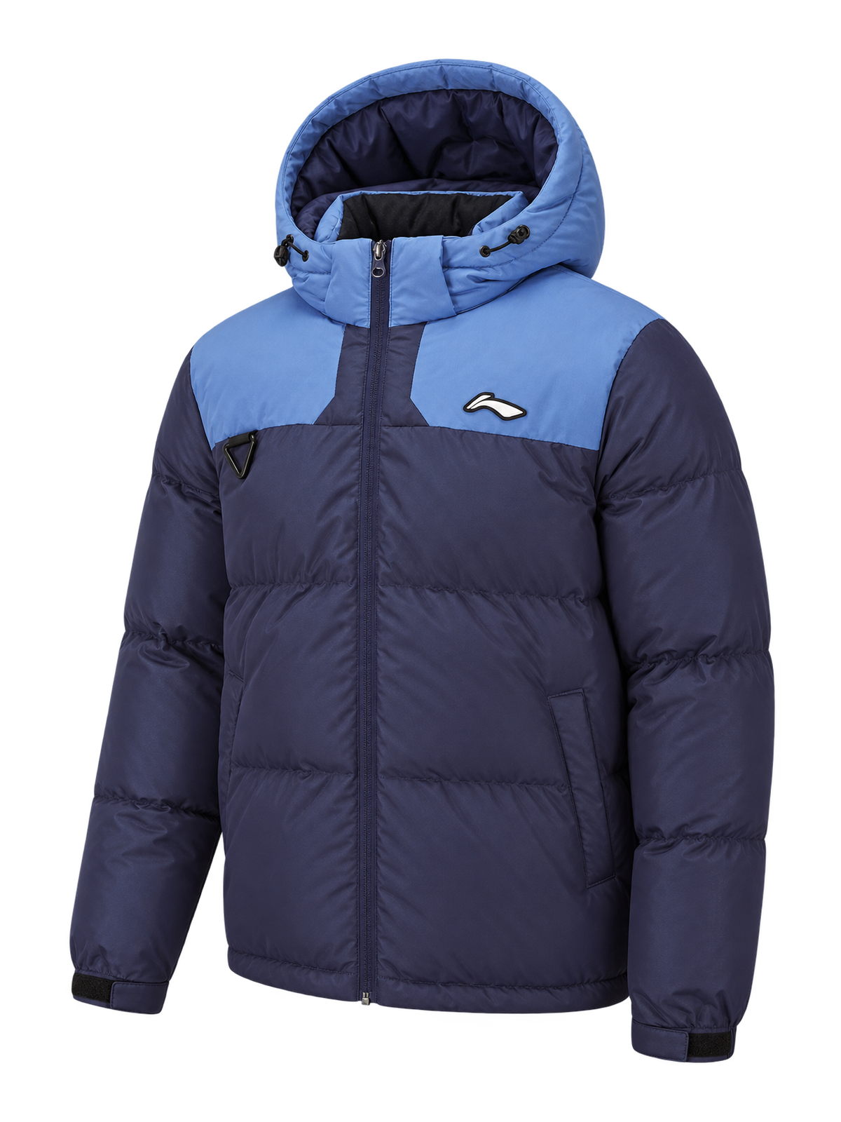 Herren Outdoor Daunenjacke dunkelblau mit Kapuze- AYMS213-2
