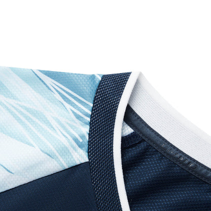 Tischtennis Unisex Smash Wettkampftrikot 2025 dunkelblau - AAYV067-1