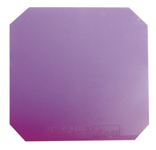DHS Hurricane 9 2,15mm Soft 37 Belag Violet  - DXDS025-1