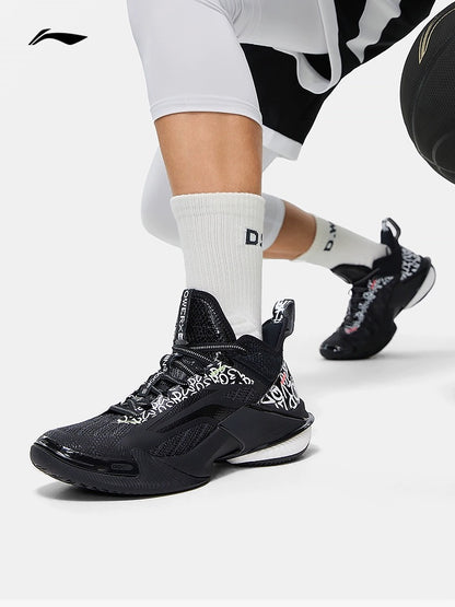 Basketballschuh "Power" 10 Premium schwarz - ABAT089-7
