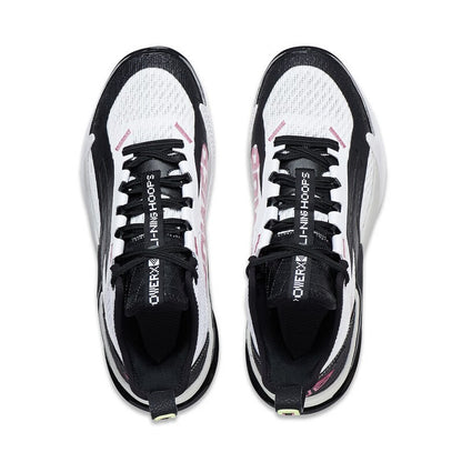 Basketballschuh "Power" 10 Premium - weiß/schwarz - ABAT089-1