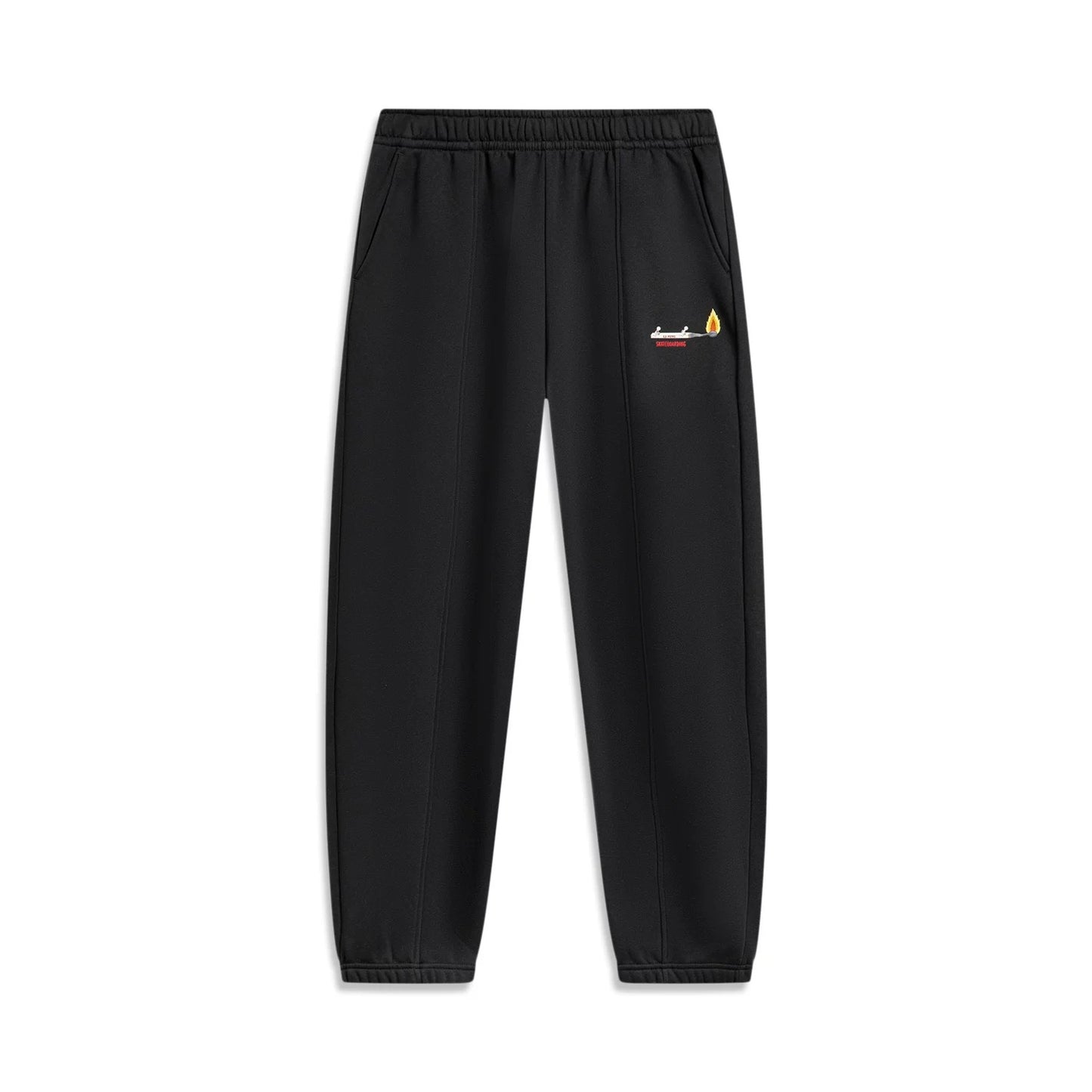 Unisex Basketball Training Pants "Skateboarding Match" black - AKLT949-1