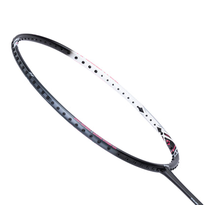 Badmintonracket HalberTec 2000 (4U) white/black - strung  - AYPT377-40