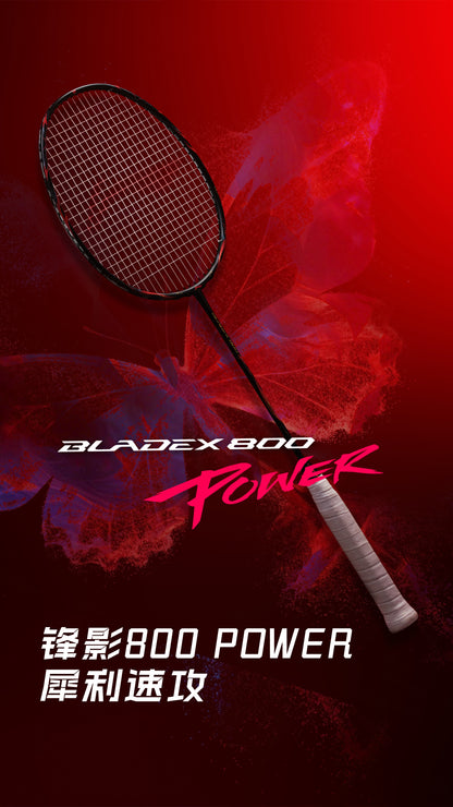 Badmintonschläger BladeX 800 Power (3U) unbespannt - AYPW005-3