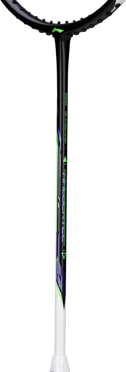 Badmintonschläger HalberTec Motor (3U) schwarz/weiß - unbespannt  - AYPU073-3