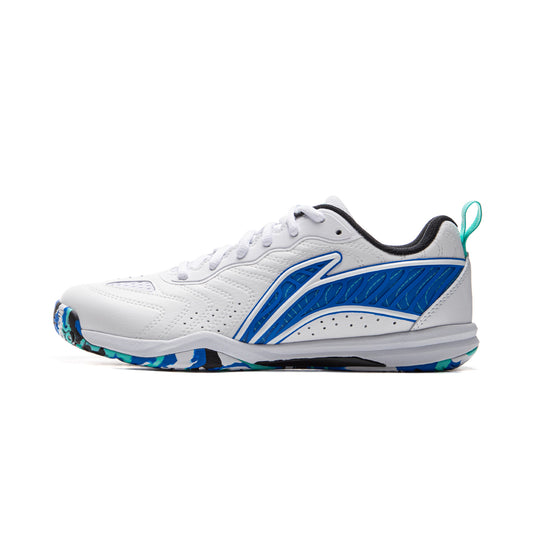 Tischtennis Schuh Hawk Eye 3.0  - weiß/blau - APPV003-3