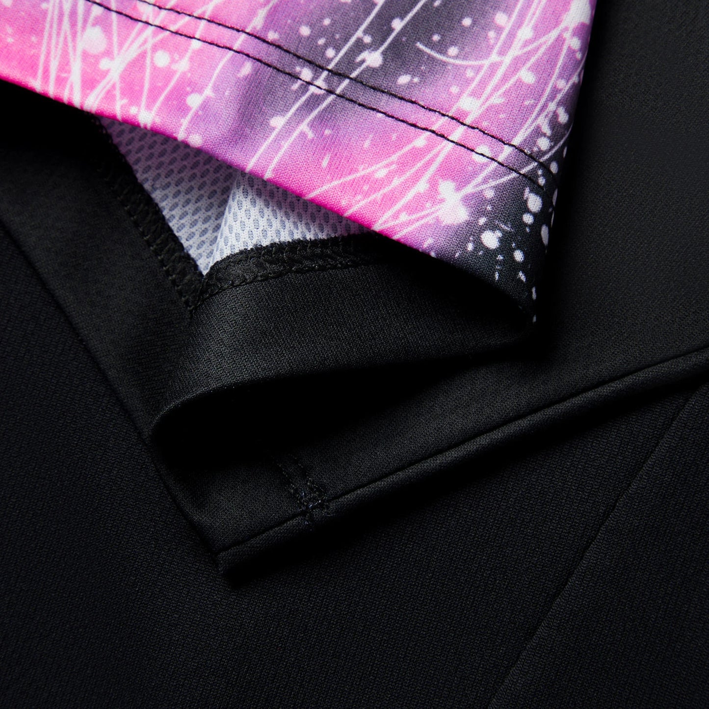 Tischtennis Unisex Star Flow Wettkampftrikot 2025 schwarz  AAYV069-1