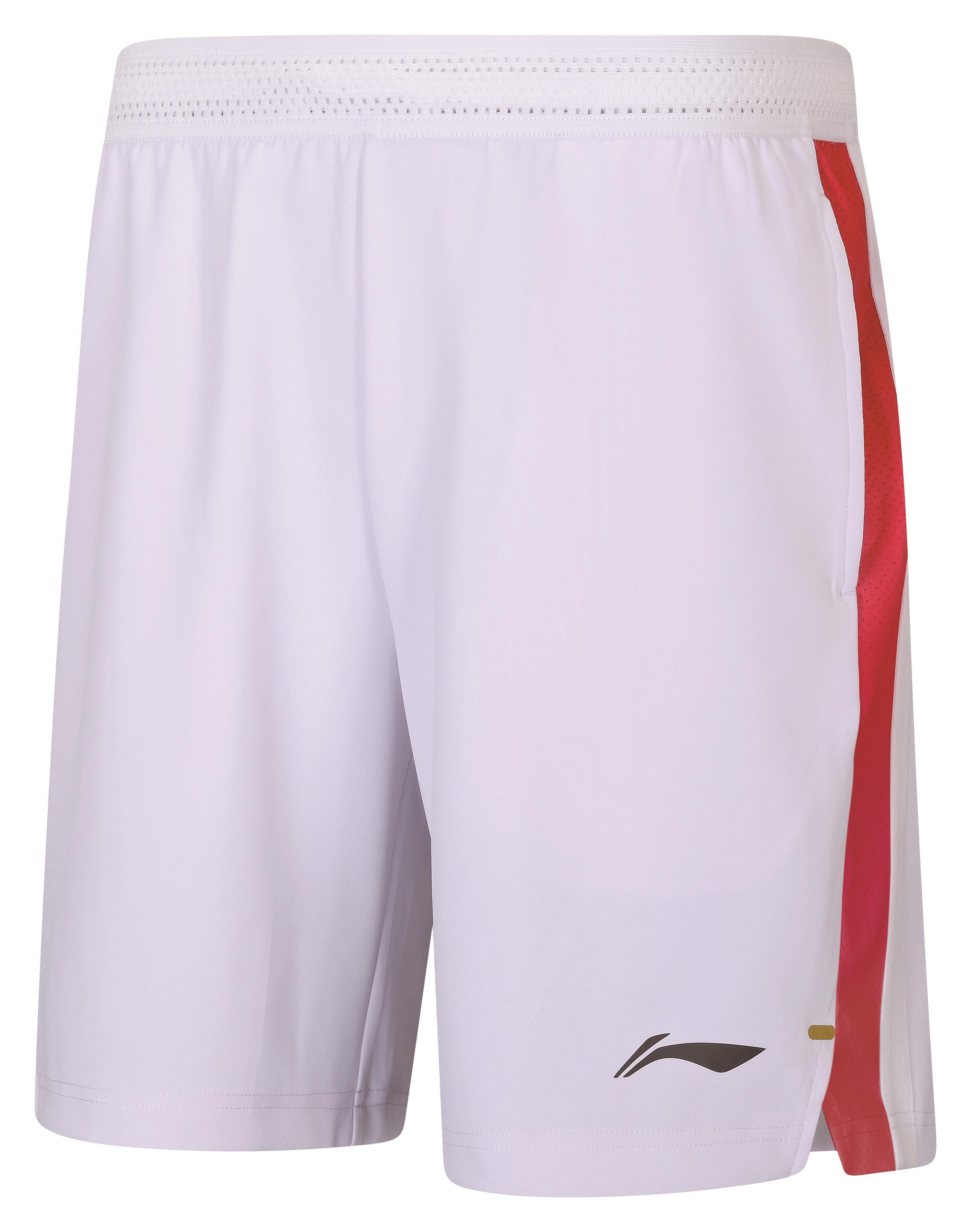 Herren Short "International Players 2023" limited weiß/rot - AAPS133-1