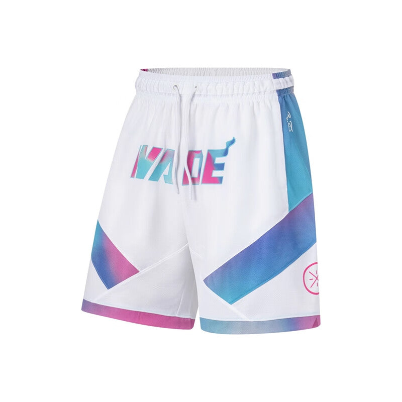 Unisex Basketball-Short "Wade-Style" Weiß - AAPT051-4