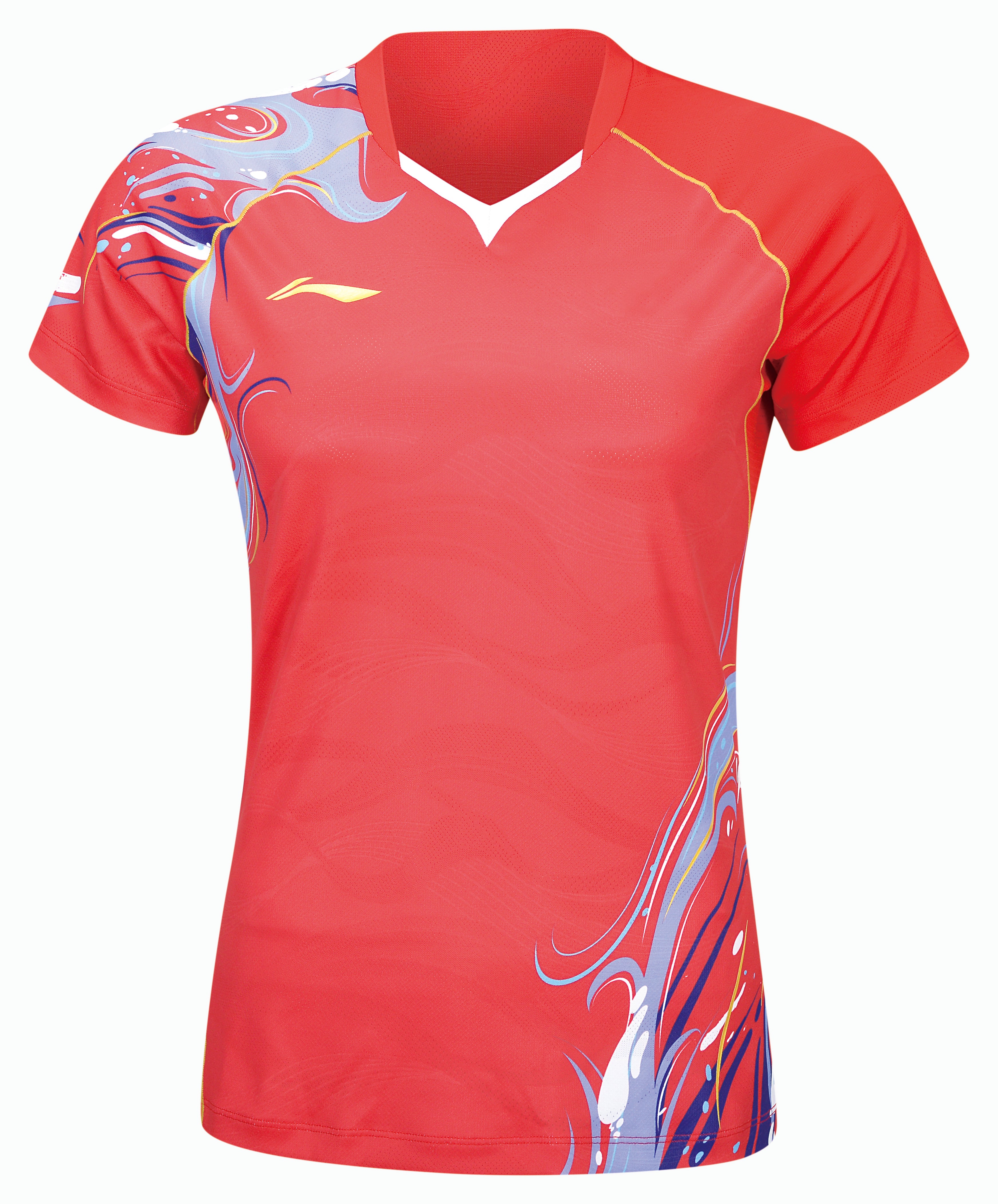 Damen Sportshirt "China Youth Team" Koi - rot - AAYU230-3