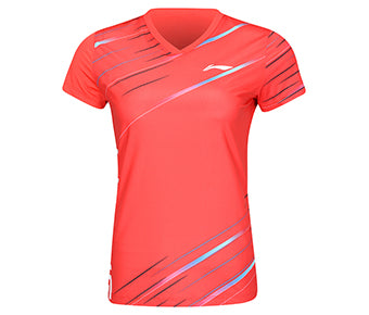 Damen Team-Sportshirt "Dynamic" rot - AAYV050-3