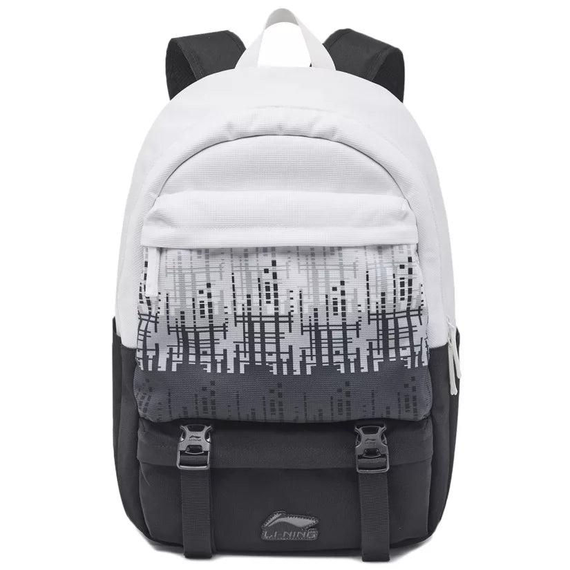 Unisex Basketball-Sport-Rucksack "Li-Ning Classics"  - ABST247-1 Schwarz-Weiß