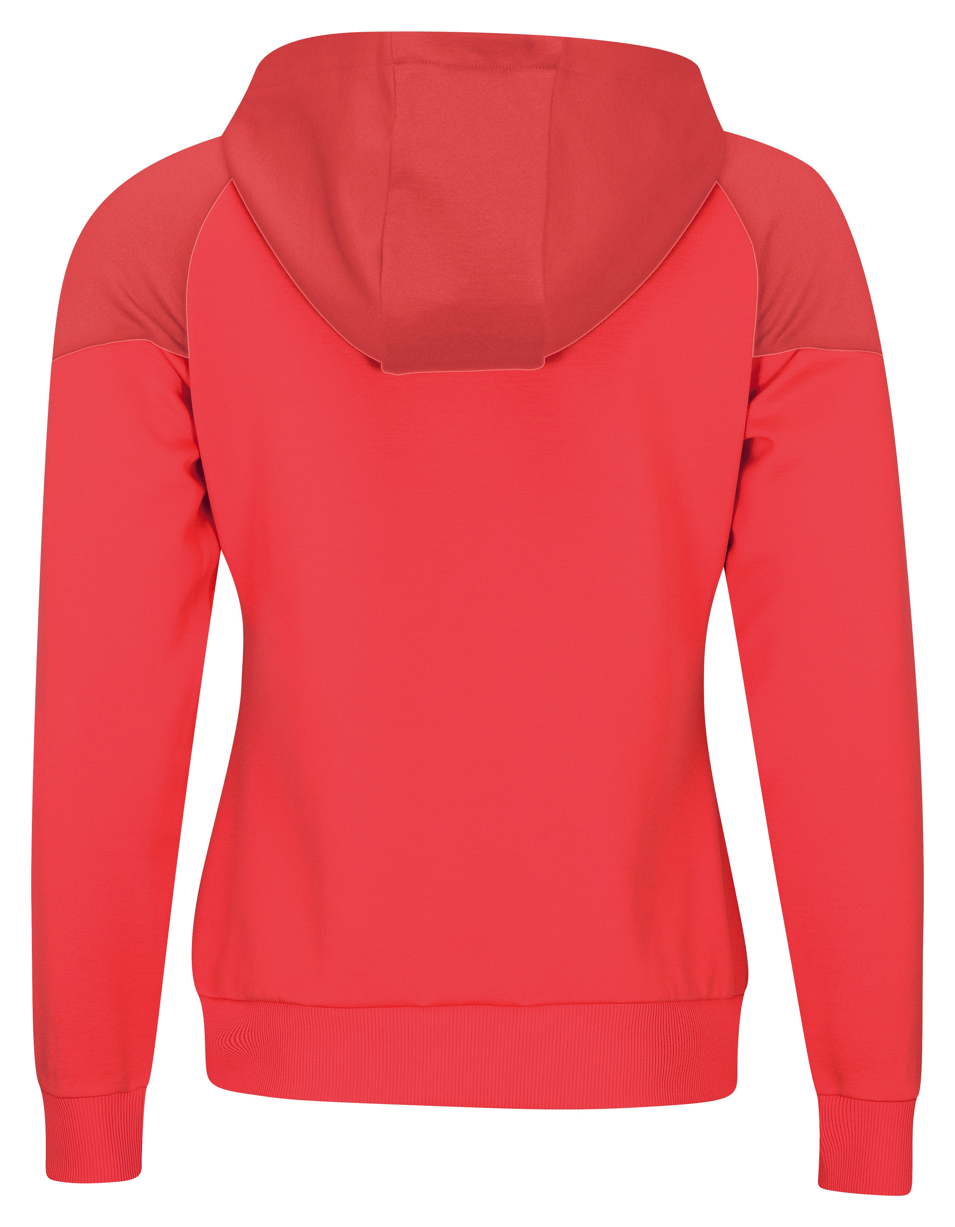 Damen Cardigan Hoody "Feeling" rot - AWDSA04-3