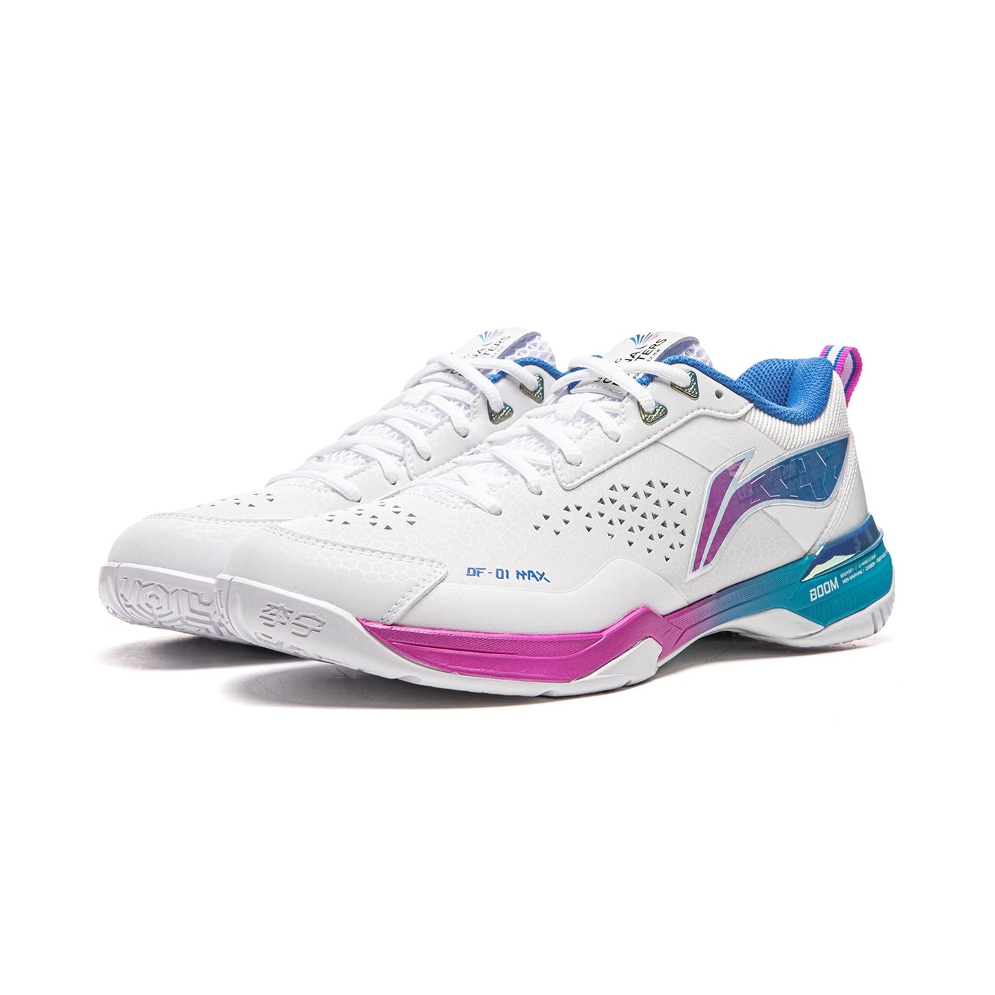 Unisex Badmintonschuh "Blade Max City Edition" weiß/pink/blau - AYAU005-4
