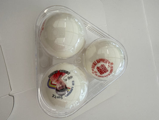 DHS SY Tischtennis Hülle mit 3. Bällen Sun Yingsha WM Limited DDMV015-1