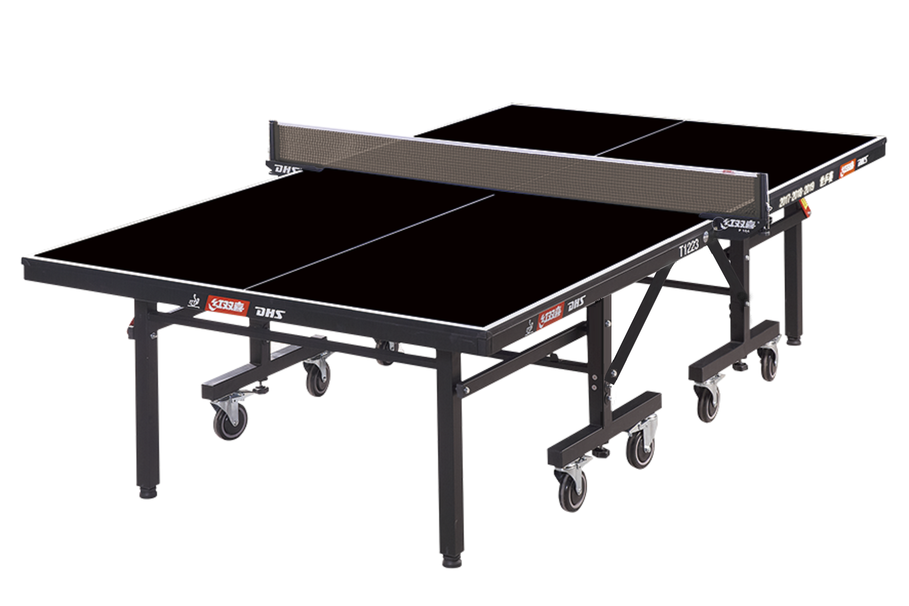 T1223-DHS PROFESSIONAL TT. TABLE REINFORCED BLACK TABLETOP 25MM