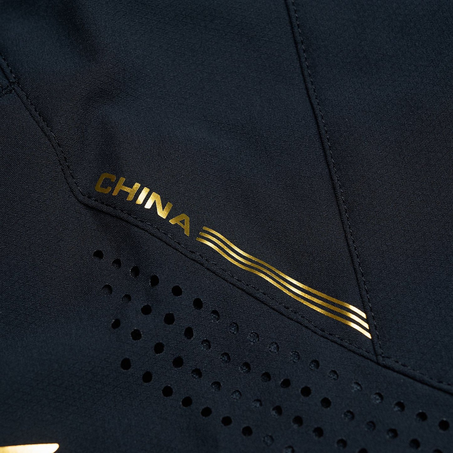 Tischtennis Herren China National Team Short "Champion" - schwarz - AAPT021-2