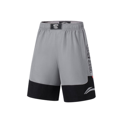 Unisex Basketball-Short "Anti-Warrior" Badfive BIG Grey-Black - AAPT045-9