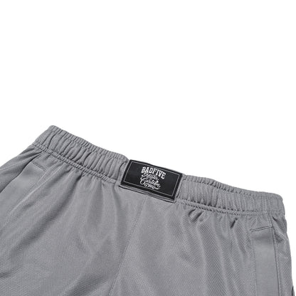 Unisex Basketball-Short "Anti-Warrior" Badfive BIG Grey-Black - AAPT045-9