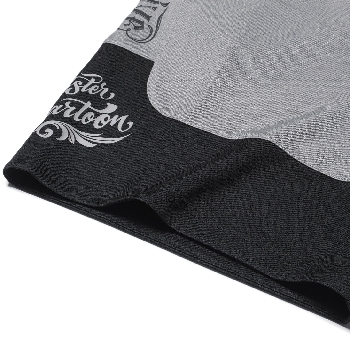 Unisex Basketball-Short "Anti-Warrior" Badfive BIG Grey-Black - AAPT045-9