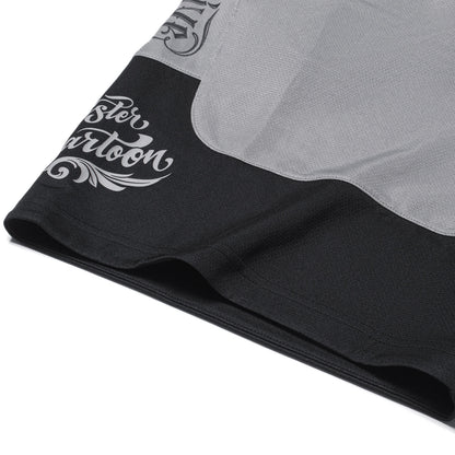 Unisex Basketball-Short "Anti-Warrior" Badfive BIG Grey-Black - AAPT045-9