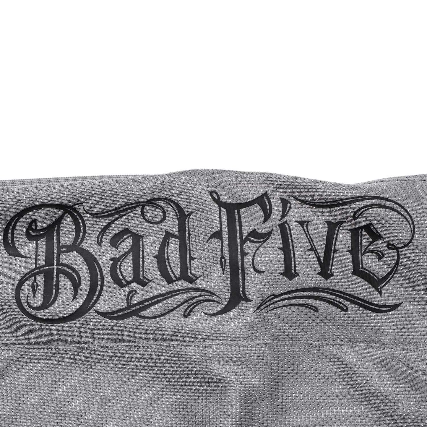 Unisex Basketball-Short "Anti-Warrior" Badfive BIG Grey-Black - AAPT045-9
