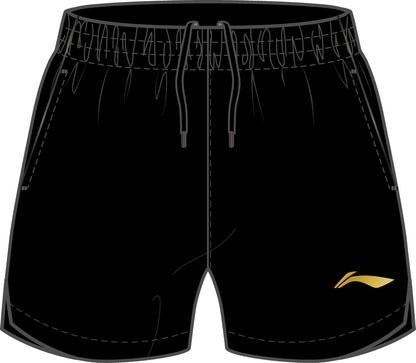 Tabletennis Kids Short - schwarz - AAPV058-1
