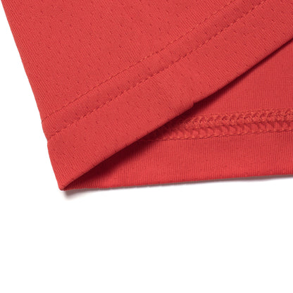 Unisex Basketball Competition-Dress BASICS (Set with Tank and Shorts) Red - AATT001-2