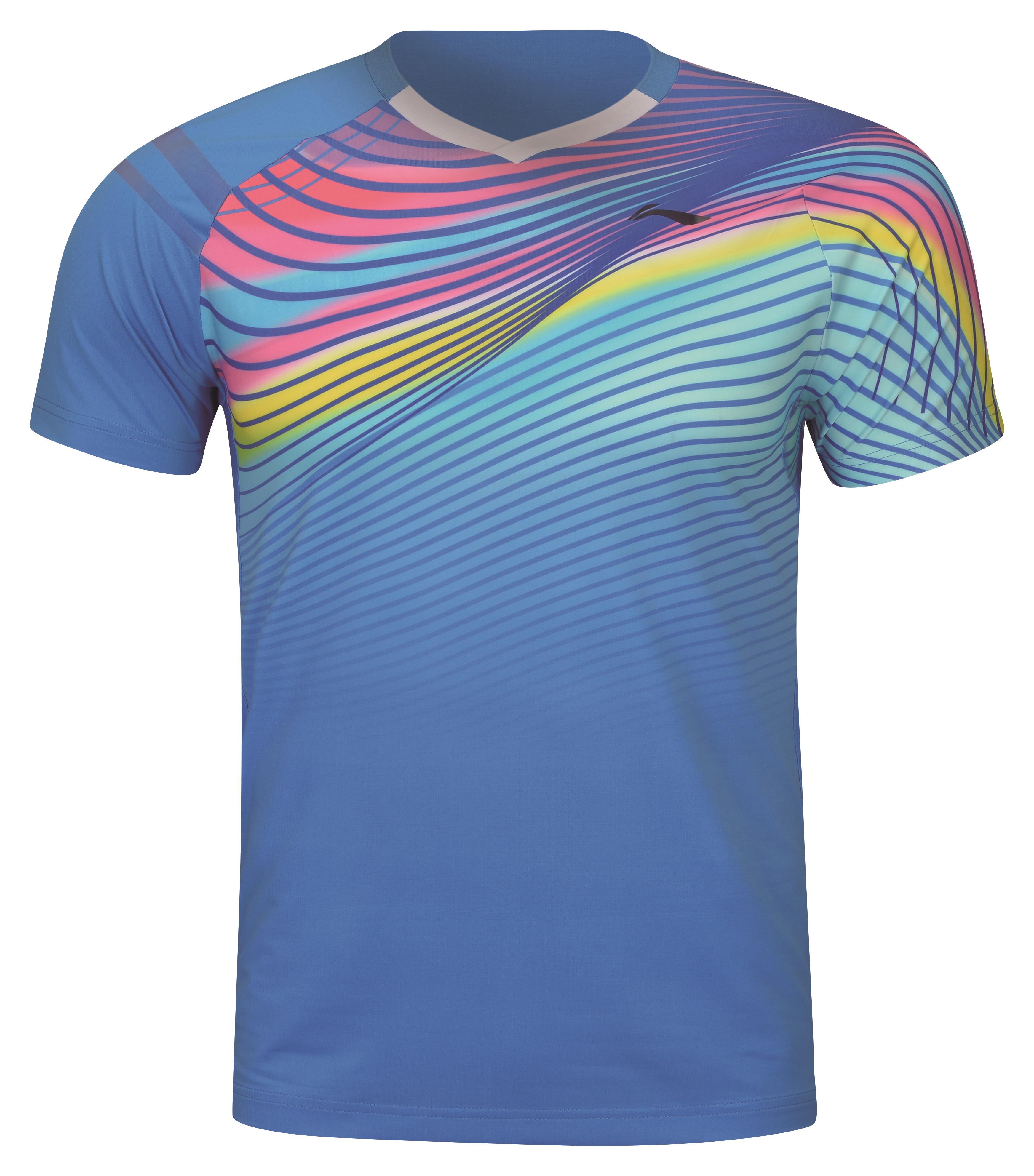 Herren Wettkampfshirt "Symphony" Blau - AAYS055-1