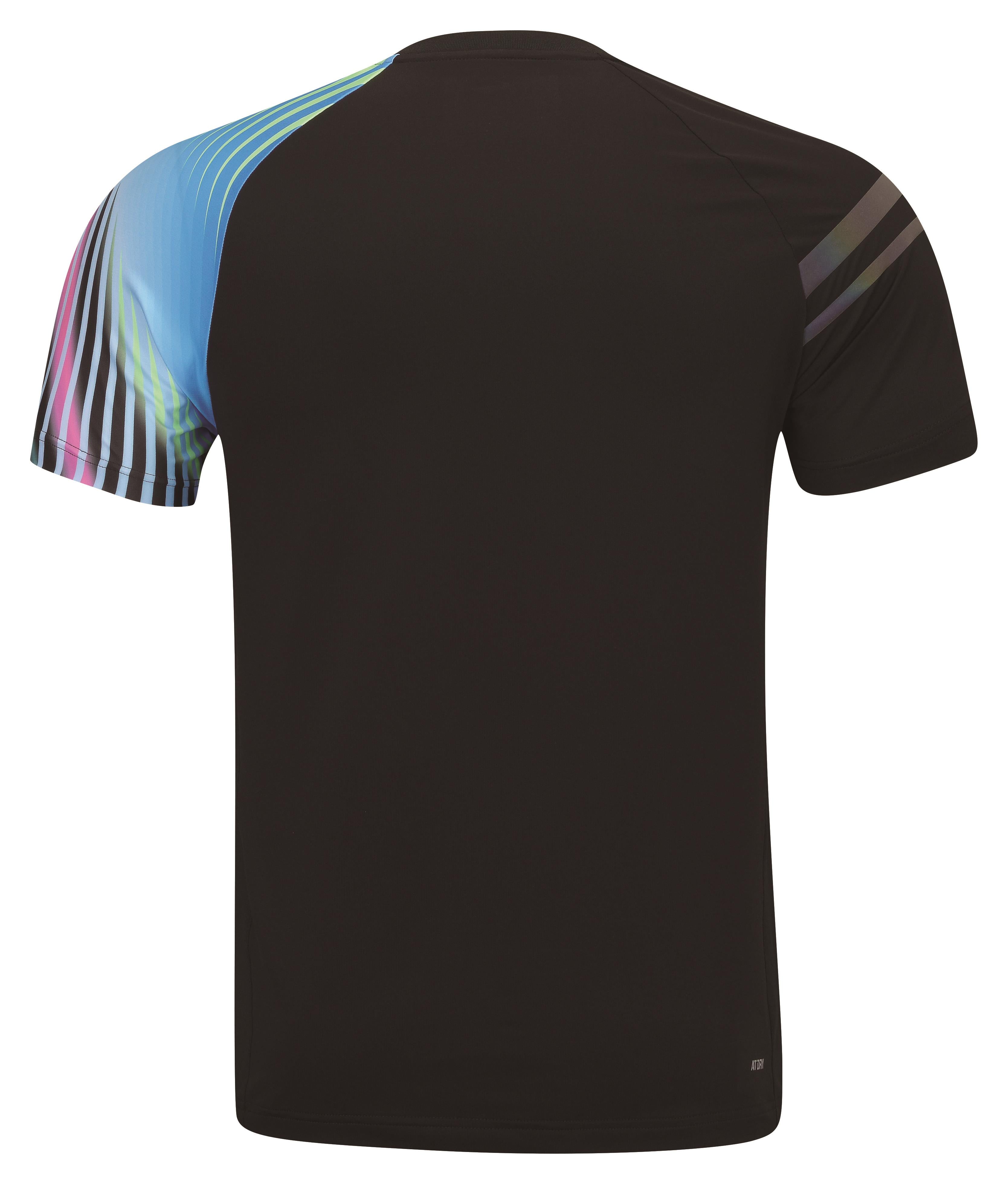 Herren Wettkampfshirt "Symphony" Schwarz - AAYS055-4