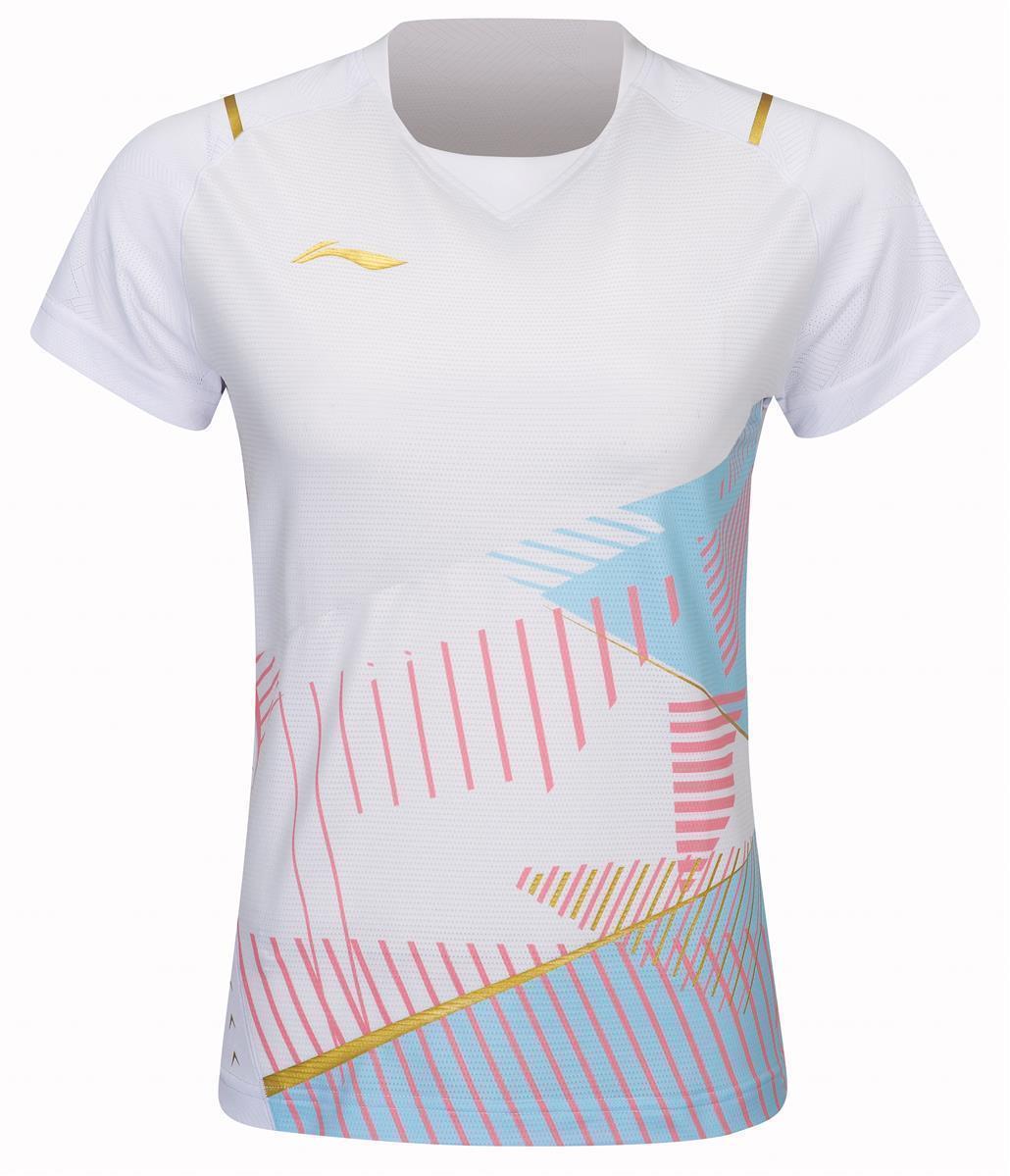Damen Sportshirt "International Team Forms" Ltd. weiß - AAYT018-2