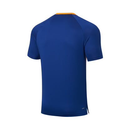 Tabletennis Men Team Competition-Shirt Topspin - blue-orange - AAYT031-4