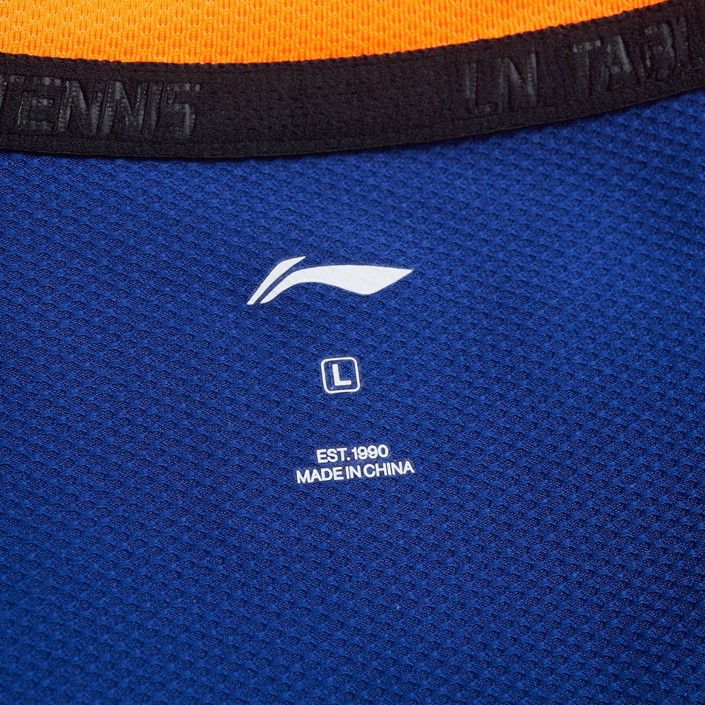 Tischtennis Herren Team Wettkampftrikot Topspin - blau-orange - AAYT031-4