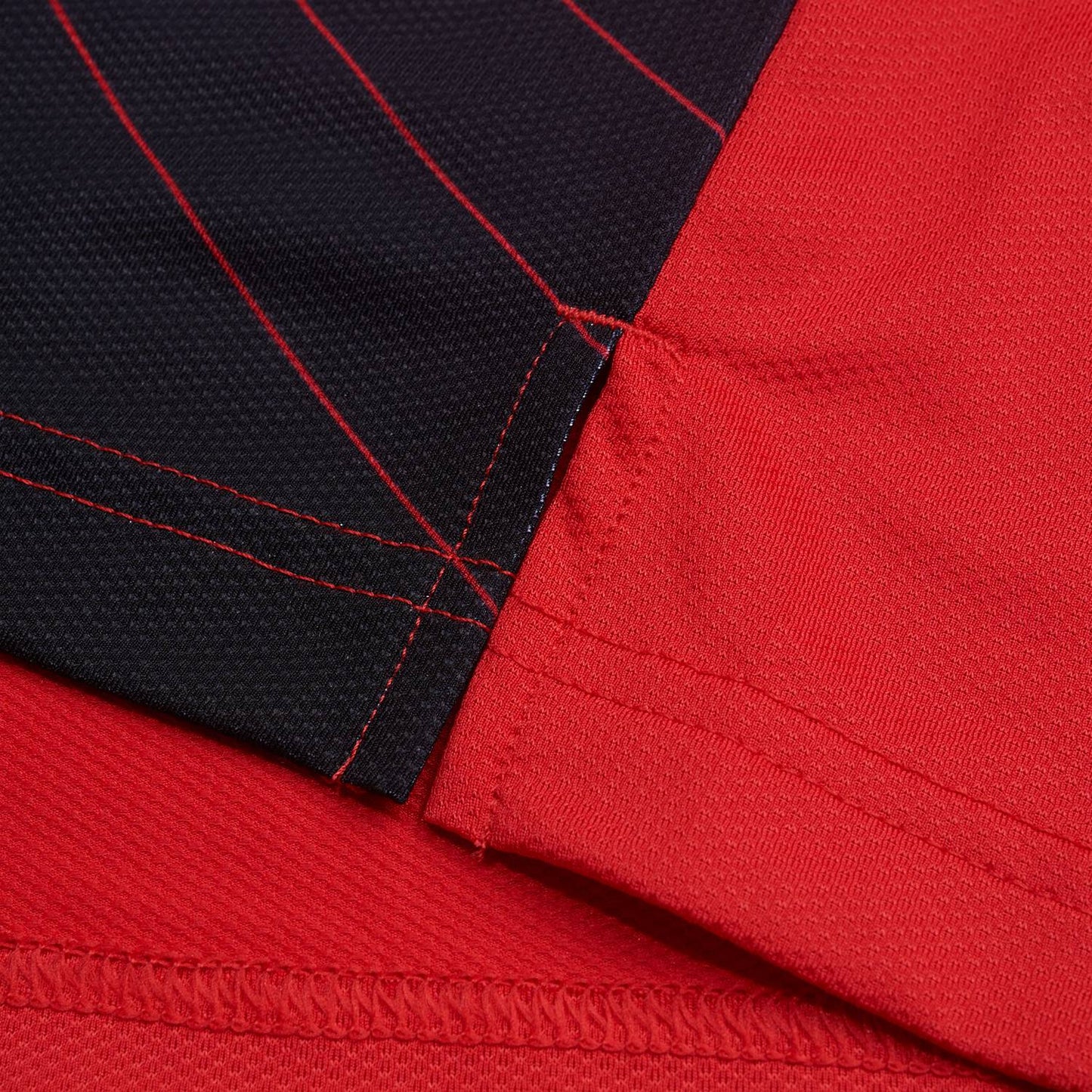 Tischtennis Herren Team Wettkampftrikot Topspin - rot-schwarz - AAYT031-6