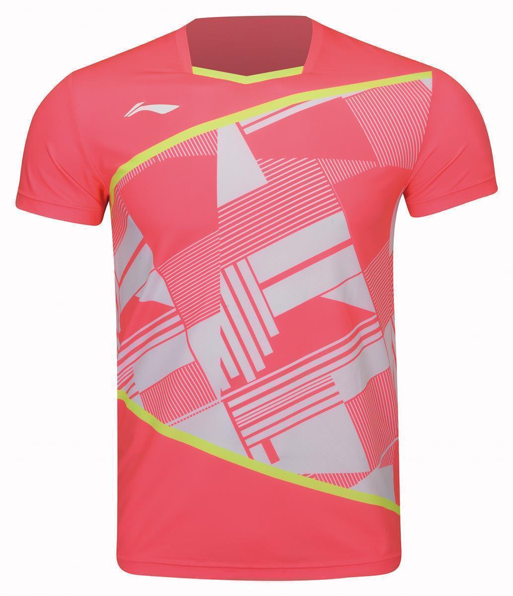 Men Team Sport Shirt "New Star" coral - AAYT065-4