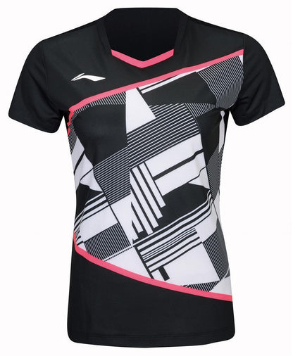 Women Team Sport Shirt "New Star" black - AAYT066-1