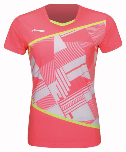 Women Team Sportshirt "New Star" coral - AAYT066-4