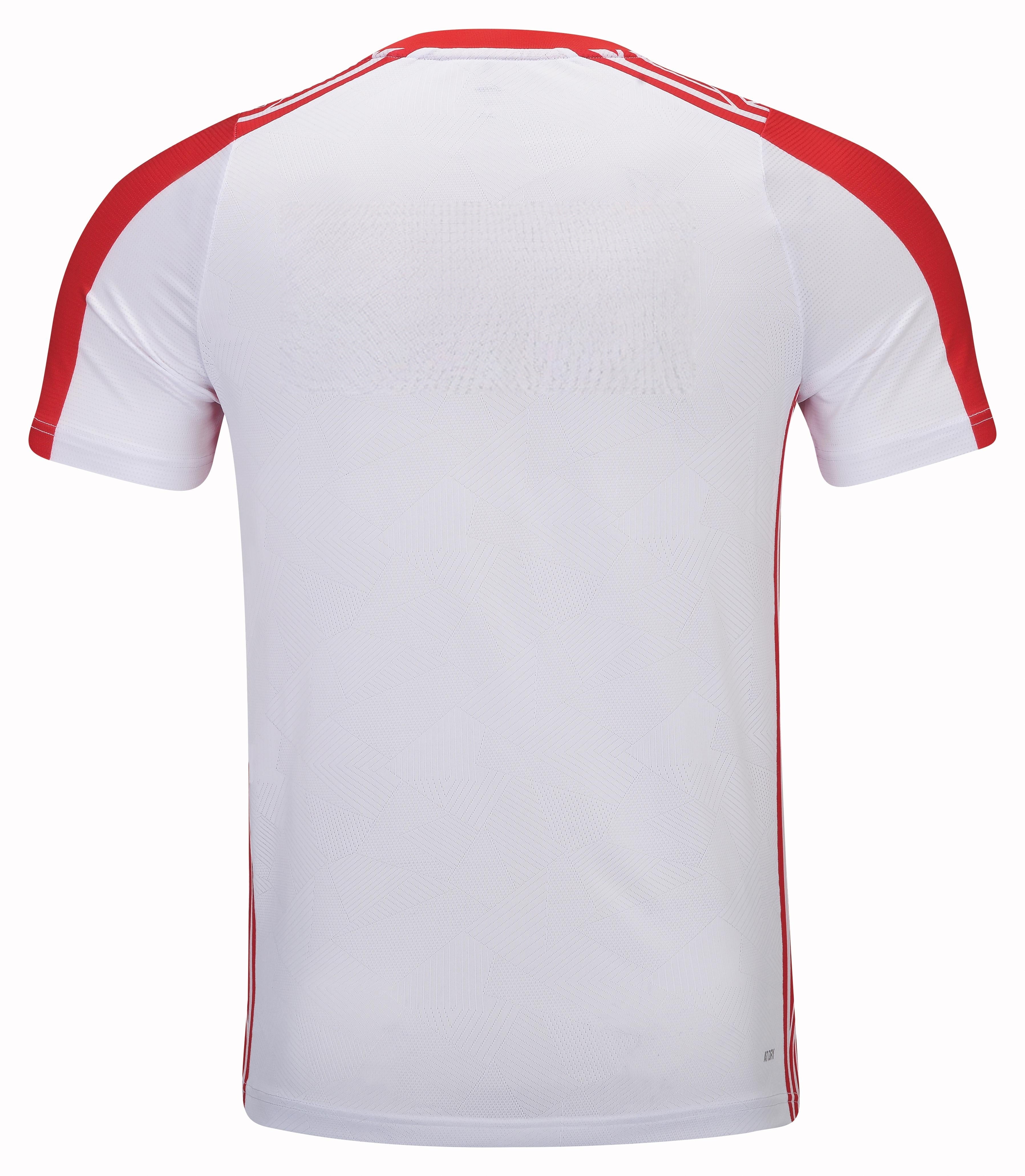 Herren Sportshirt "International Stars" weiß/rot - AAYT073-1